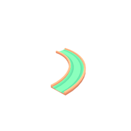 Spline Concave Corner Large